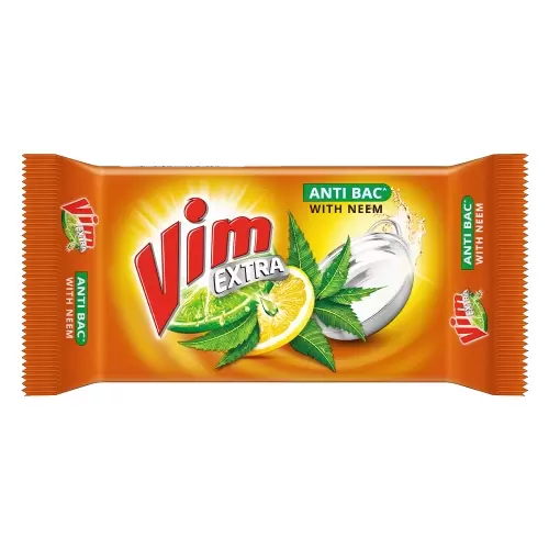 VIM EXTRA ANTI BAC WITH NEEM BAR 125 gm