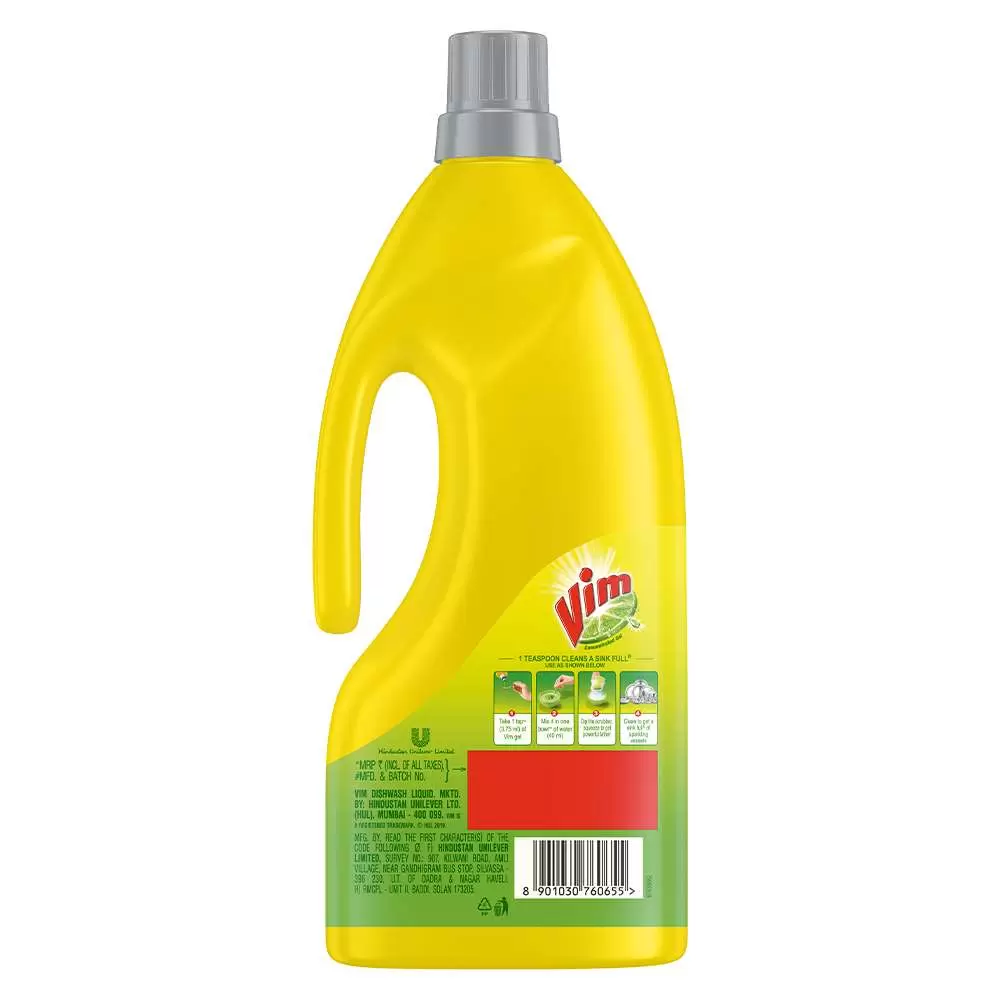 VIM LIQUID LEMON DISHWASH JAR 1.8 l