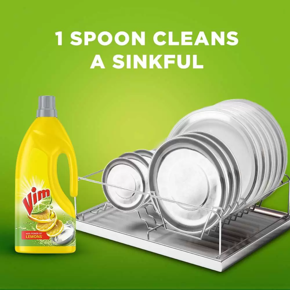 VIM LIQUID LEMON DISHWASH JAR 1.8 l