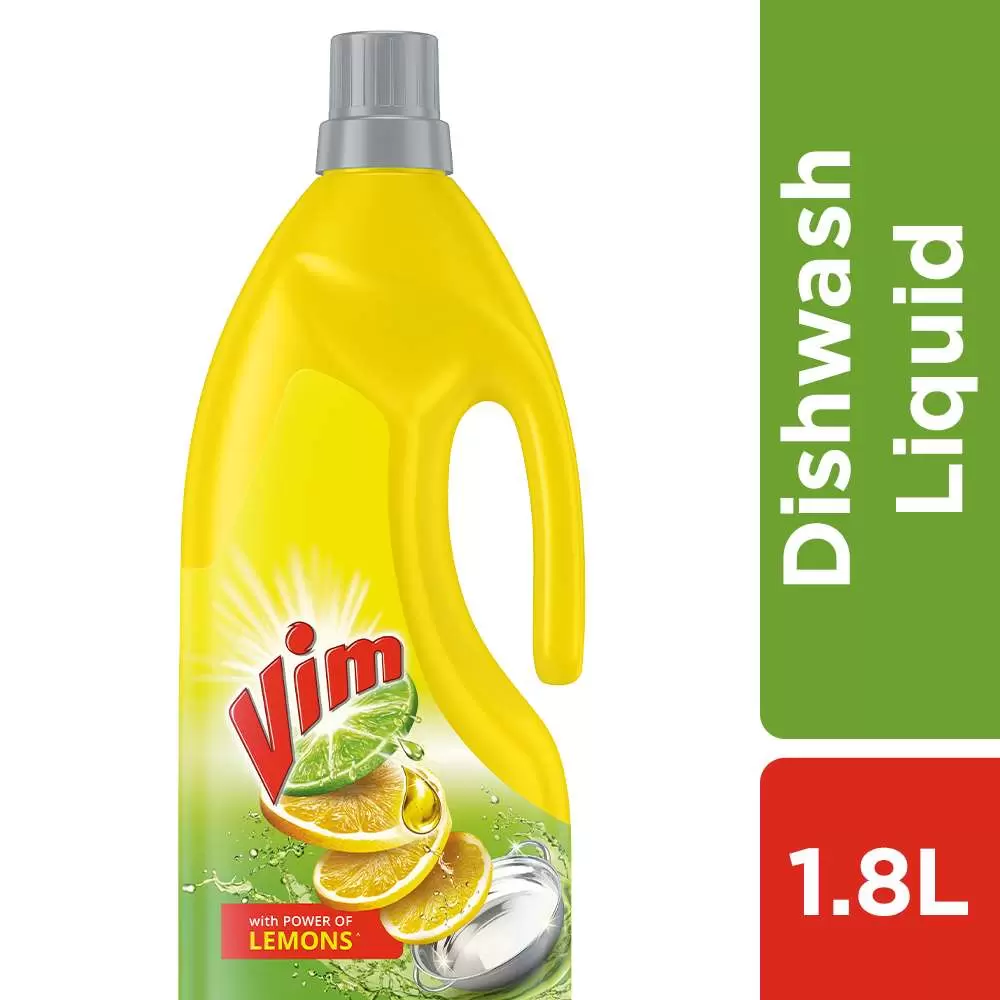 VIM LIQUID LEMON DISHWASH JAR 1.8 l