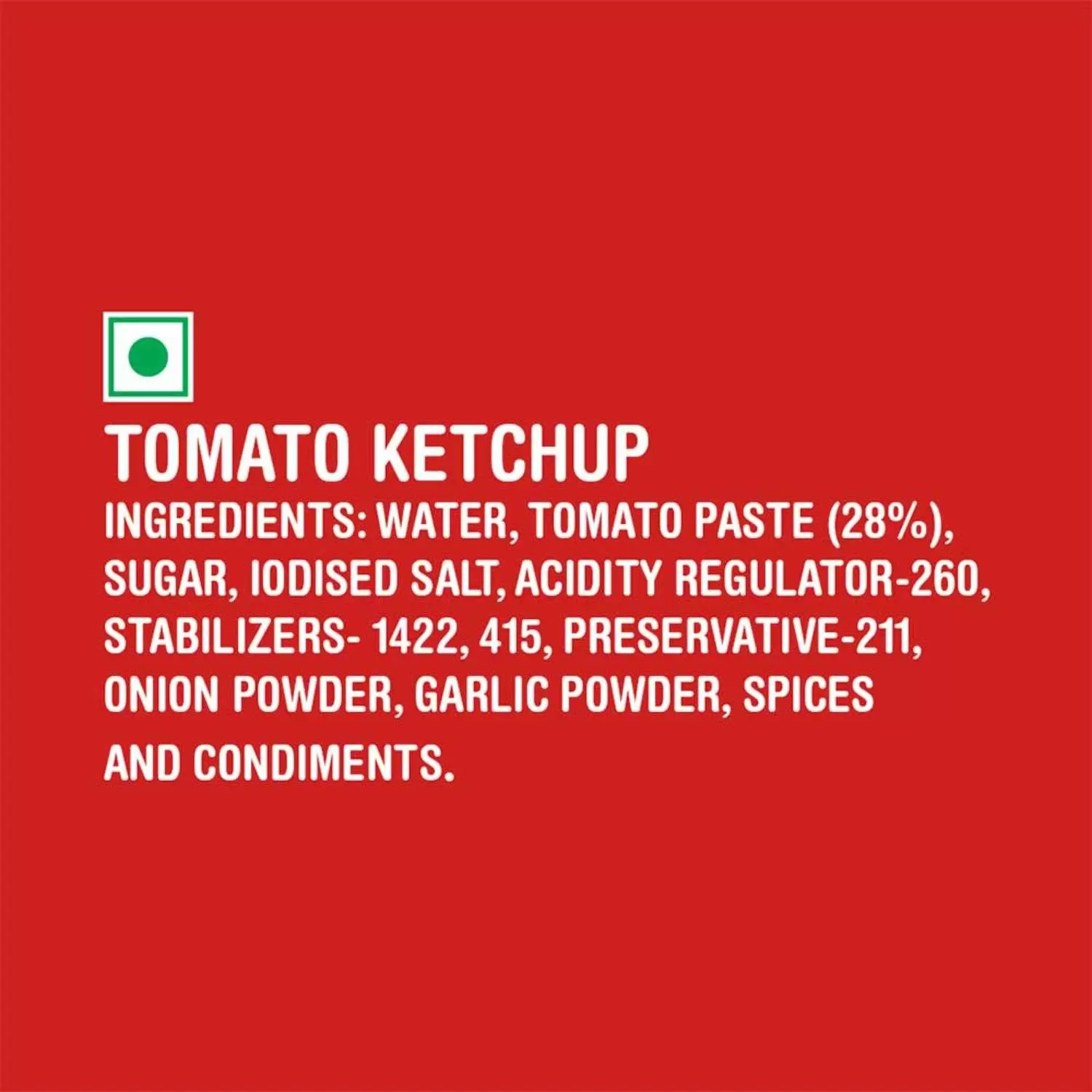 KISSAN FRESH TOMATO KETCHUP POUCH 900 gm