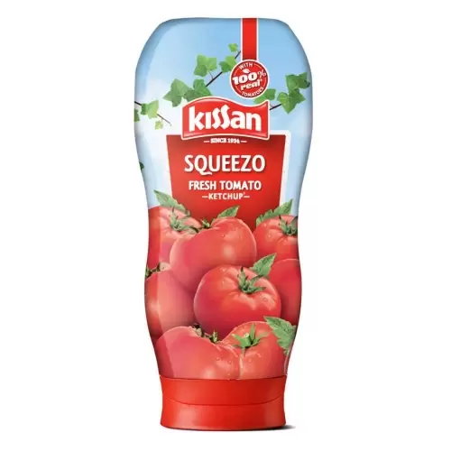 KISSAN SQUEEZO FRESH TOMATO KETCHUP 450 gm