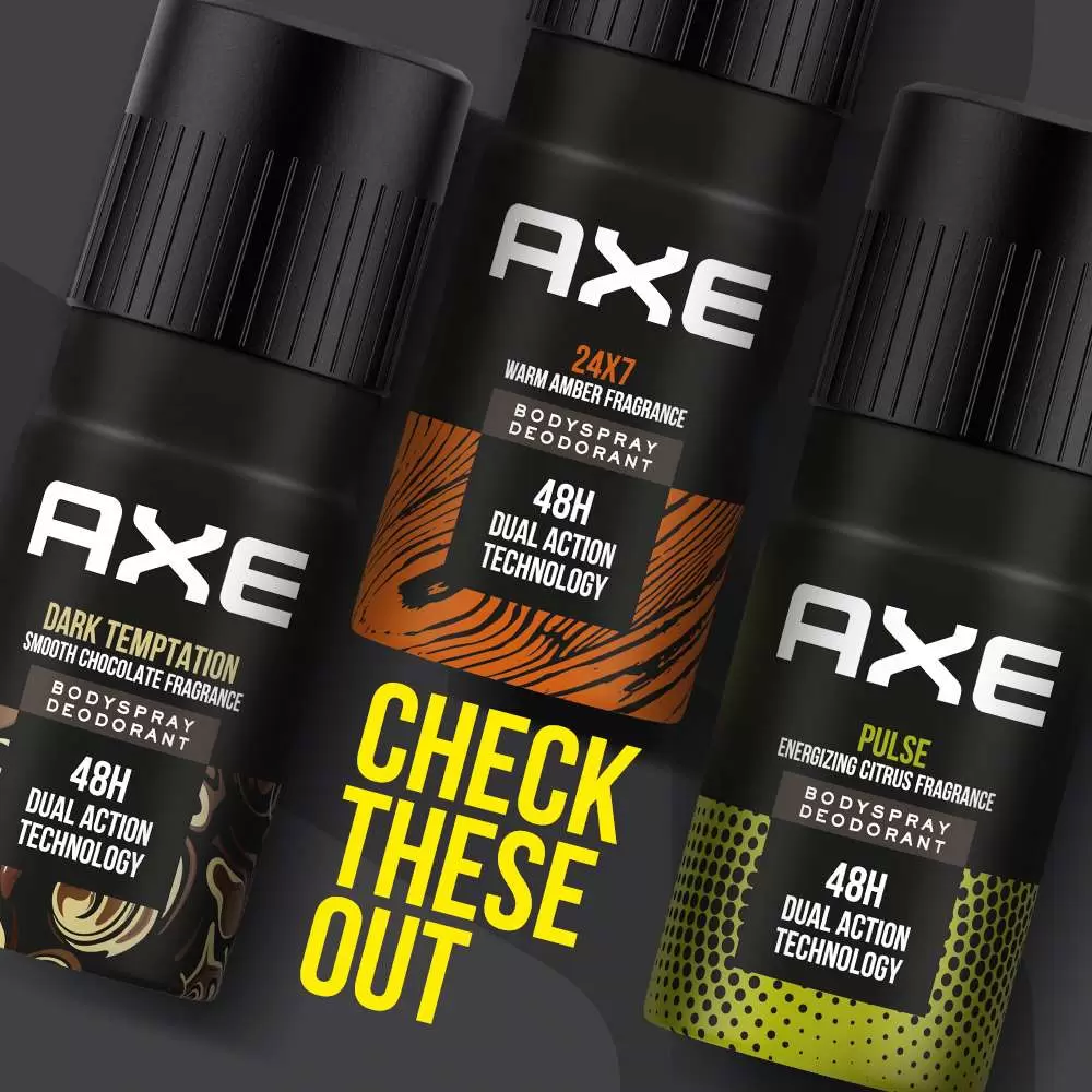 AXE DARK TEMPTATION DEODRANTS 215 ml