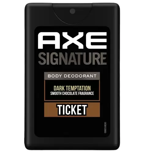 AXE SIGNATURE DARK TEMPTATION TICKET PERFUME 17 ml