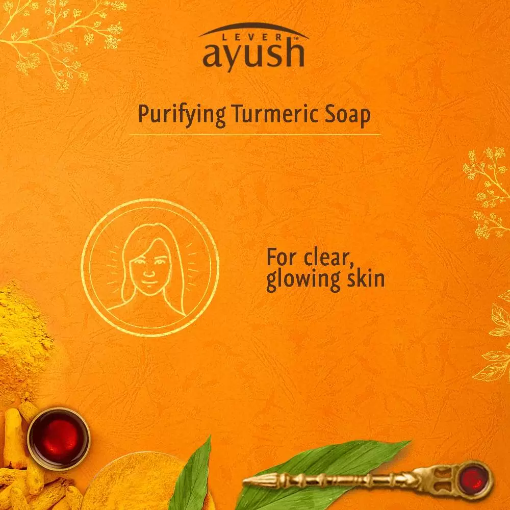 AYUSH PURIFYING TURMERIC SOAP 100 gm