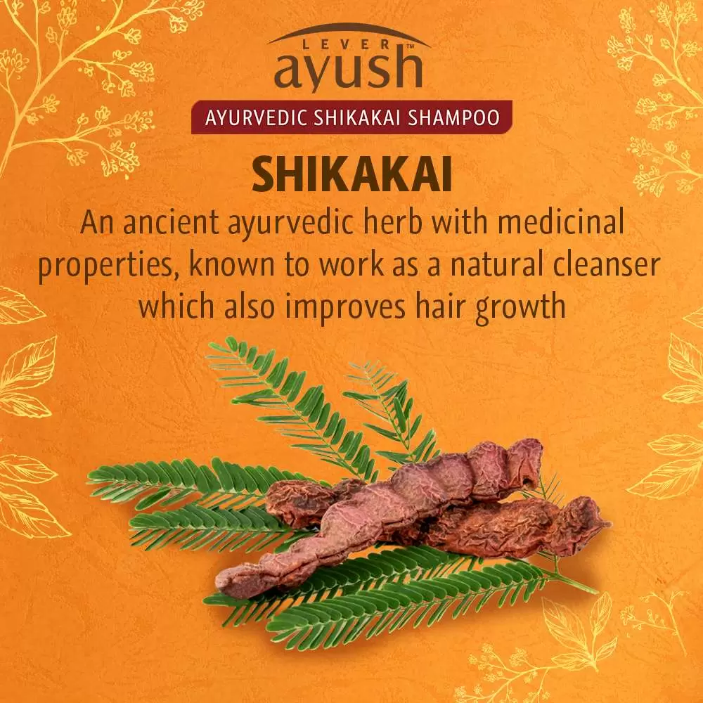 AYUSH THICK&LONG GROWTH SHIKAKAI SHAMPOO 175 ml