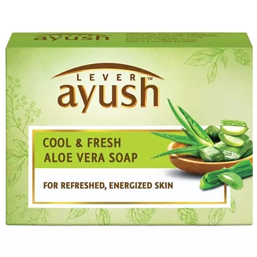 AYUSH COOL & FRESH ALOE VERA SOAP 100 gm