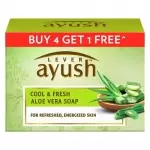 Ayush cool & fresh aloe vera soap 4x100g set pack