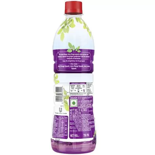 KISSAN GRAPE SQUASH 750 ml