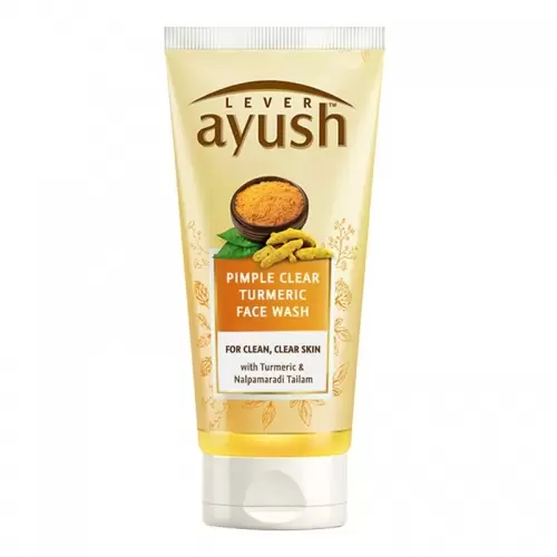 AYUSH ANTI PIMPLE TURMERIC FACE WASH 50 gm