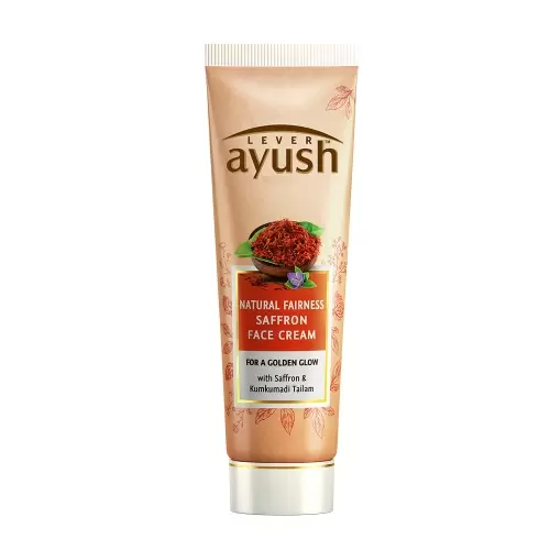 AYUSH NATURAL FAIRNESS SAFFRON FACE CREAM 50 gm