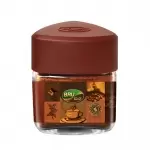 Bru gold coffee powder jar