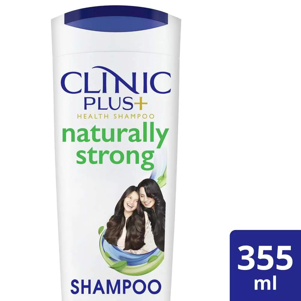 CLINIC PLUS NATURALLY STRONG HEALTH  SHAMPOO 355 ml