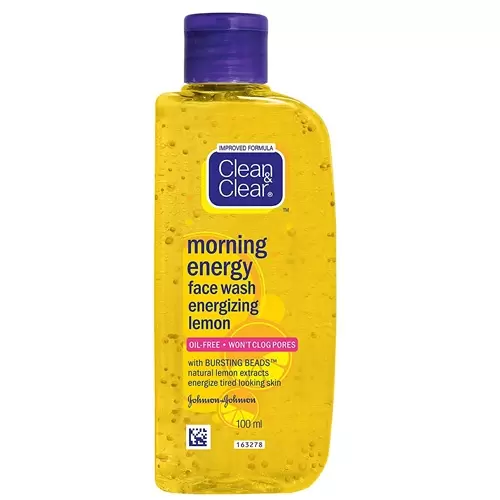 CLEAN&CLEAR MORNING ENERGY FACE WASH LEMON 100 ml