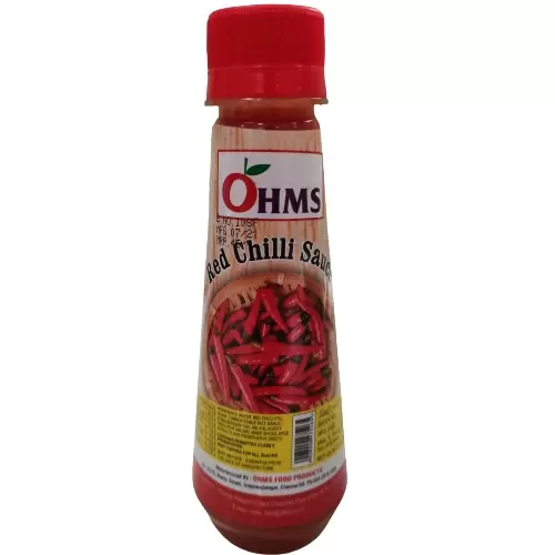 OHMS RED CHILLI SAUCE OHMS RED CHILLI SAUCE 200G 200 gm