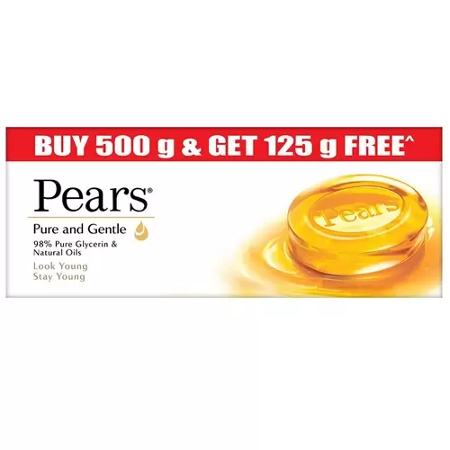 PEARS PURE & GENTLE SOAP 4X125 B4G1 125 gm