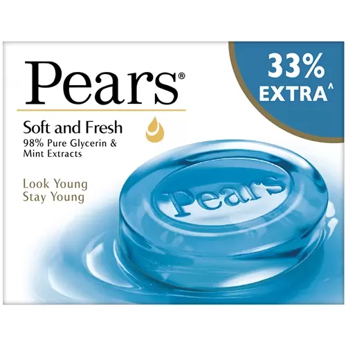 PEARS SOFT & FRESH SOAP 100 gm
