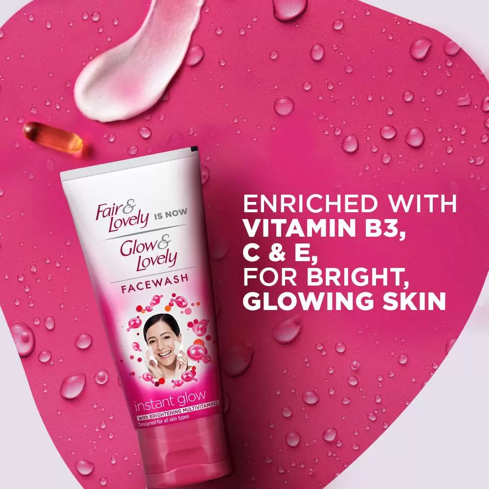 FAIR & LOVELY INSTANT GLOW FACE WASH 50 gm