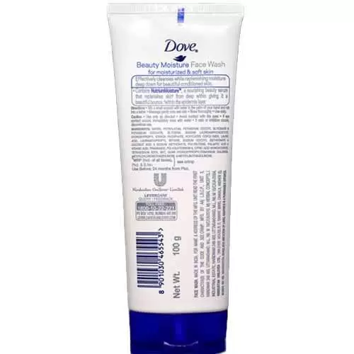 DOVE BEAUTY MOISTURE FACE WASH 50 gm