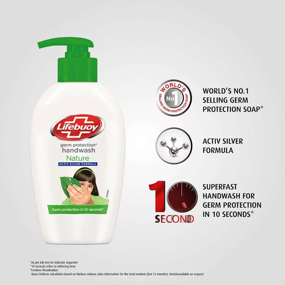 LIFEBUOY NATURE HAND WASH 750M B1G1 750 ml