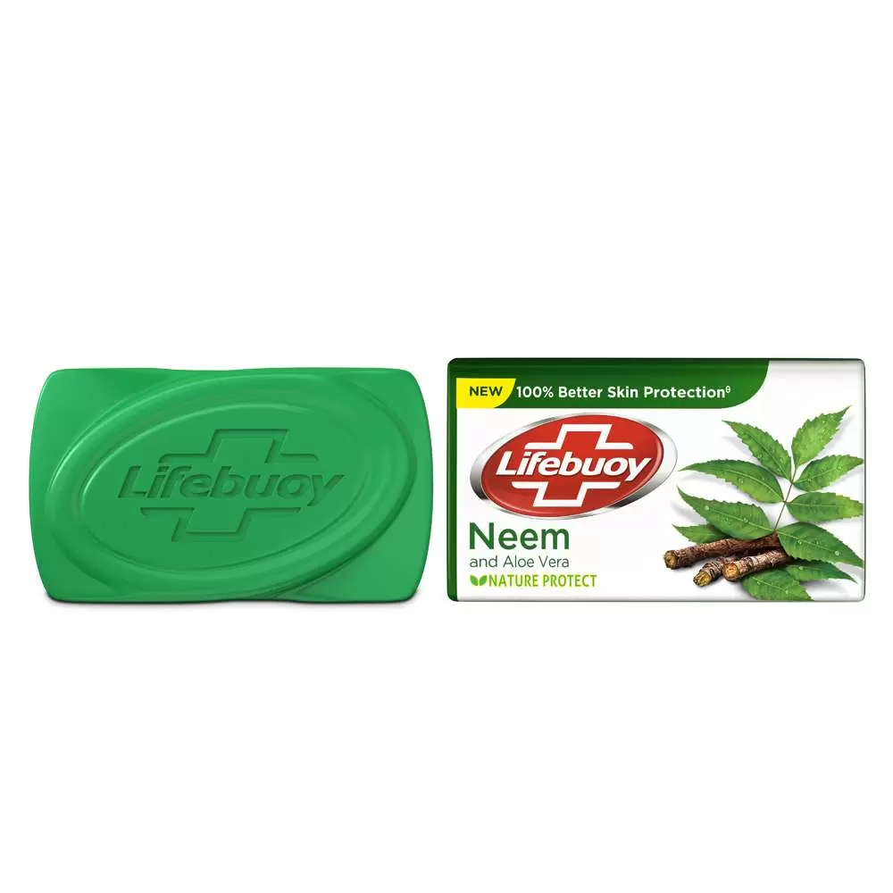 LIFEBUOY NEEM AND ALOE VERA SOAP 125 gm