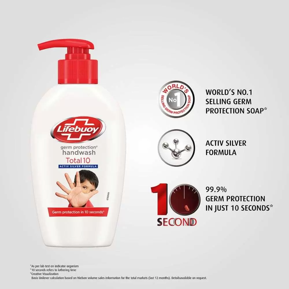 LIFEBUOY TOTAL HANDWASH PUMP 190 ml