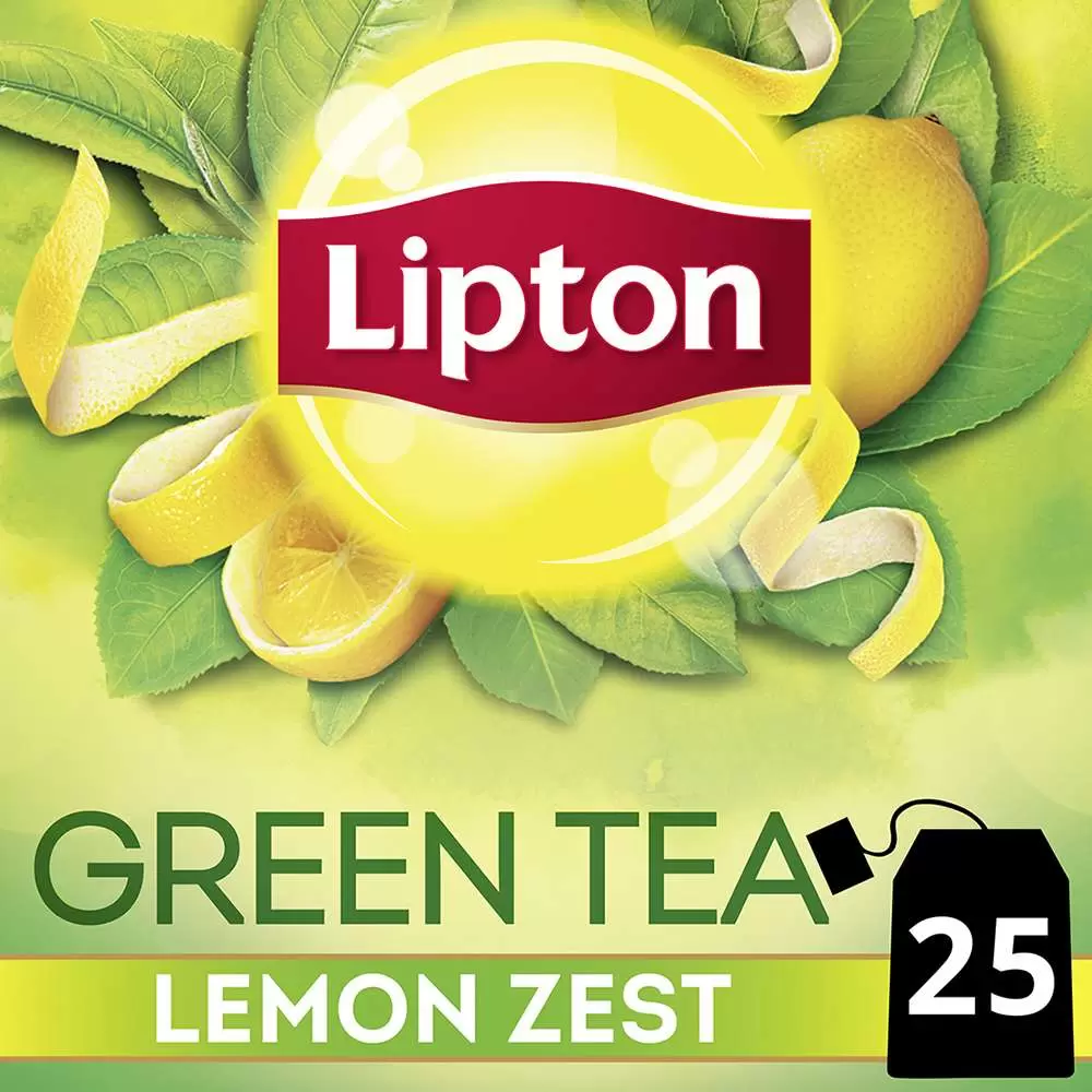 LIPTON CLEAR GREEN LEMON ZEST TEA 25 Nos