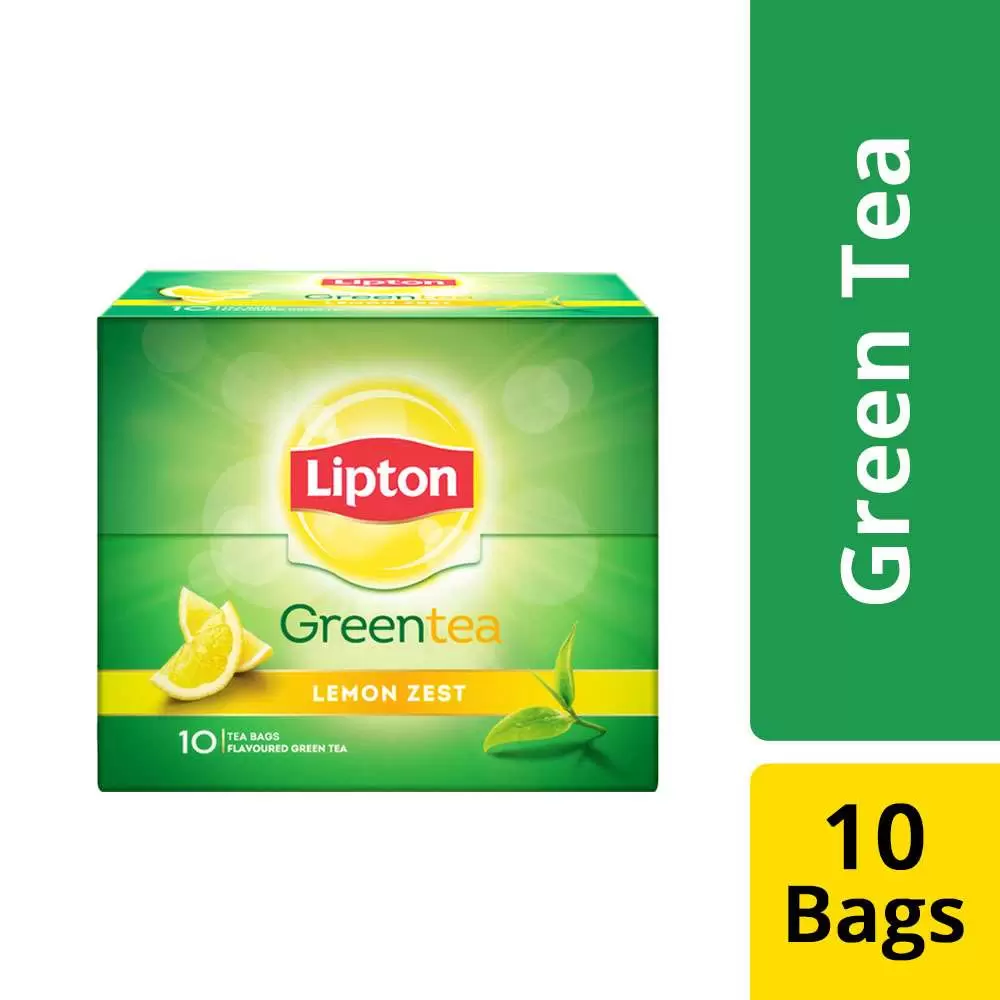 LIPTON CLEAR GREEN LEMON ZEST TEA 10 Nos