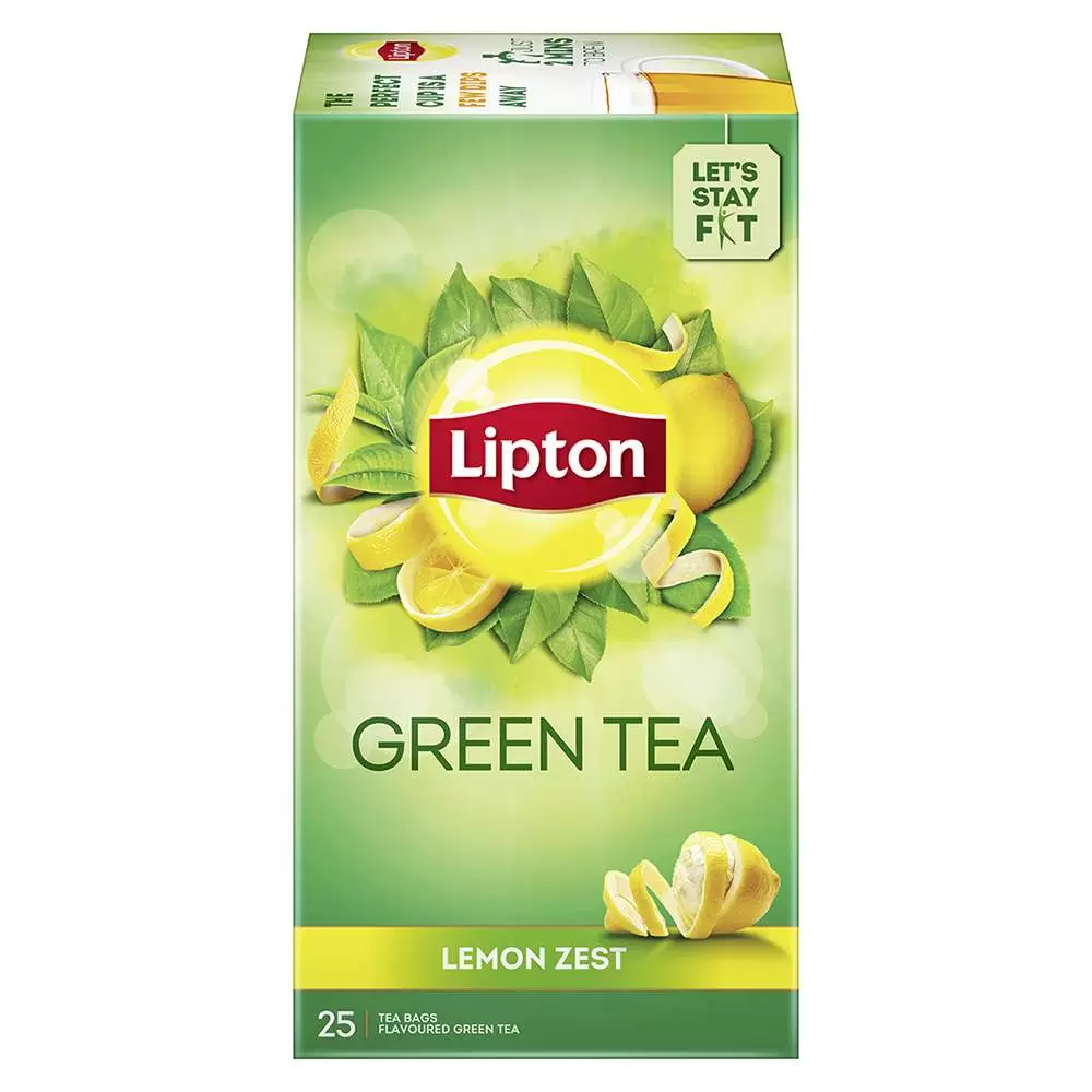 LIPTON CLEAR GREEN LEMON ZEST TEA 25 Nos