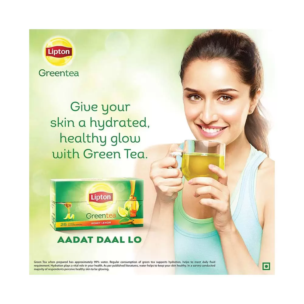 LIPTON CLEAR GREEN LEMON ZEST TEA 10 Nos