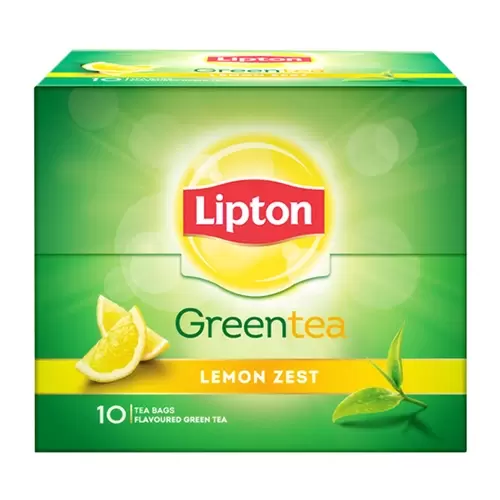 LIPTON CLEAR GREEN LEMON ZEST TEA 10 Nos