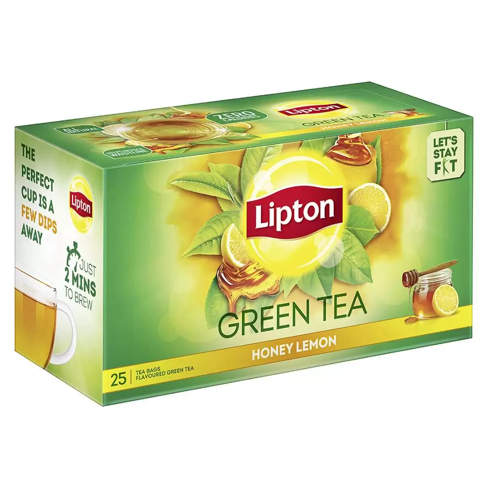 LIPTON GREEN TEA HONEY LEMON 25 Nos
