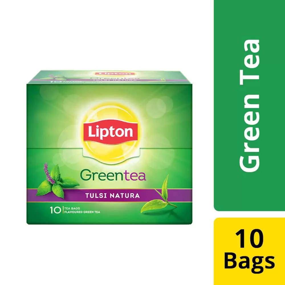 LIPTON GREEN TEA TULSI NATURA 10 Nos