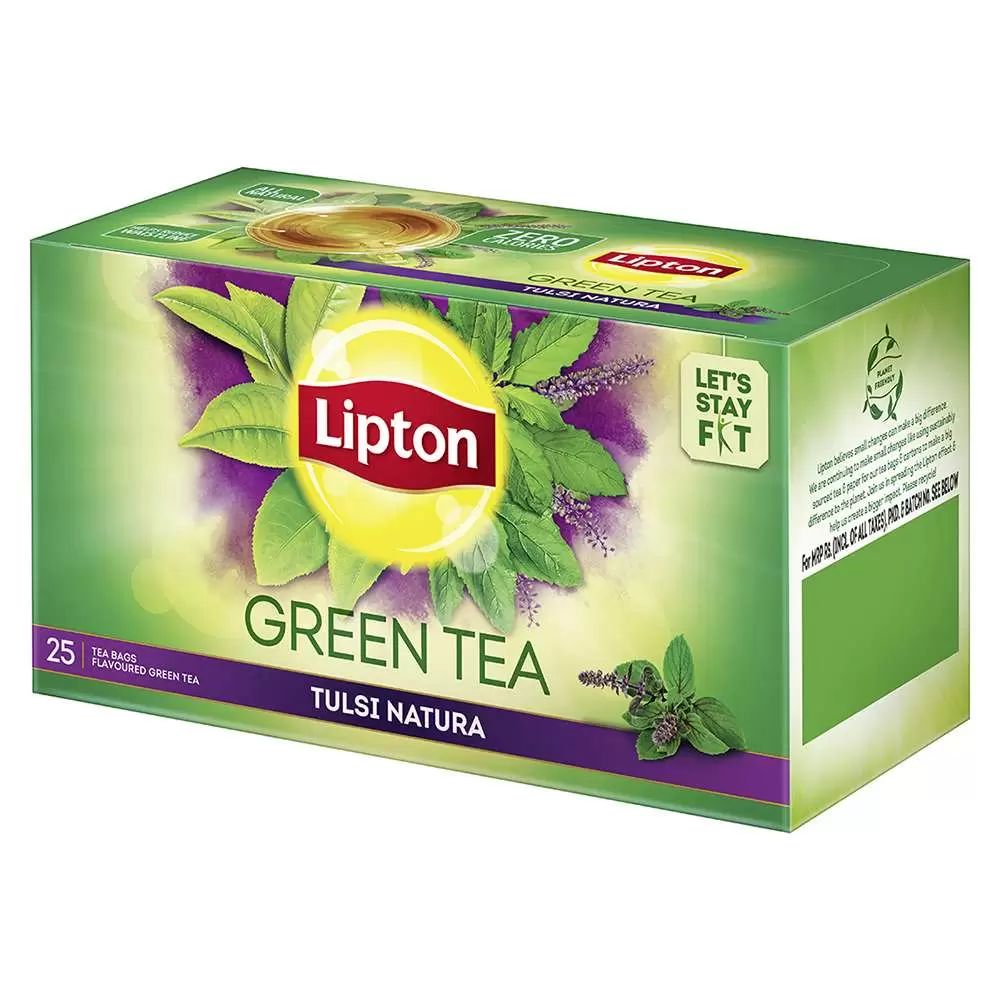 LIPTON GREEN TEA TULSI NATURA 25 Nos