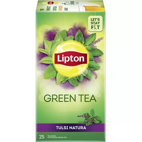 LIPTON GREEN TEA TULSI NATURA 25 Nos