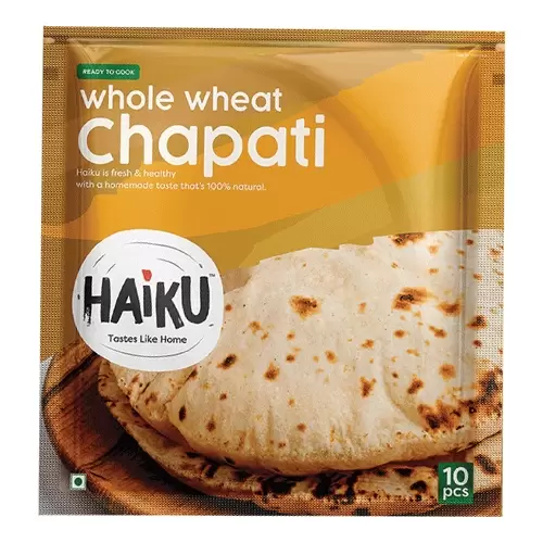 HAIKU WHOLE WHEAT CHAPATI 400G 400 gm