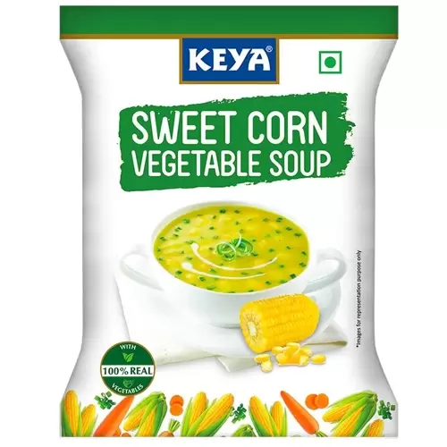 KEYA INSTANT SOUP SWEET CORN VEG 48 gm