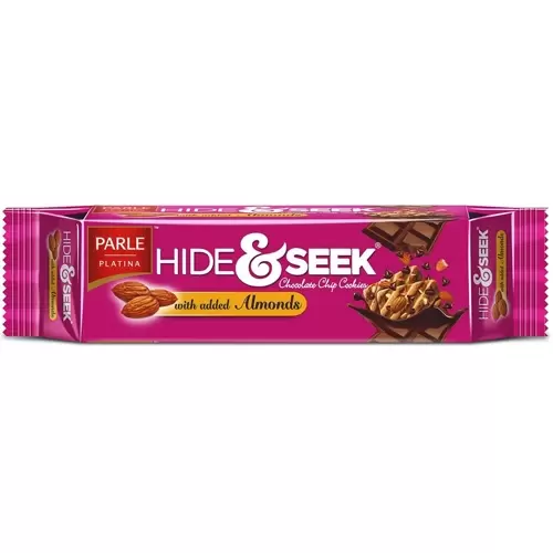 PARLE HIDE-SEEK CHOCOLATE CHIP ALMONDS 100 gm