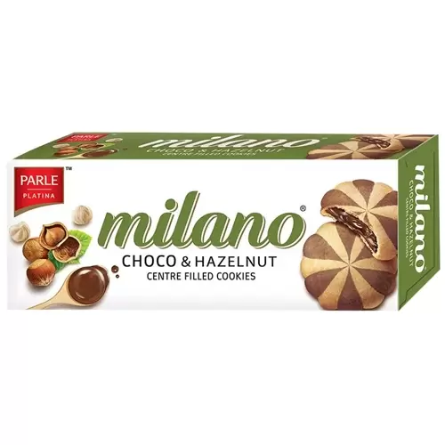 PARLE MILANO CHOCO&HAZELNUT COOKIES 60 gm