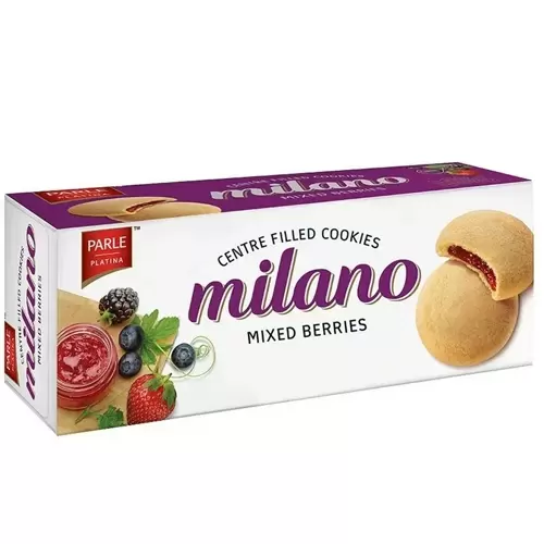 PARLE MILANO CENTRE FILLED MIXED BERRIES 75 gm