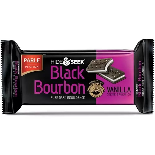 PARLE HIDE&SEEK BLACK BOURBON VANNILA 100 gm