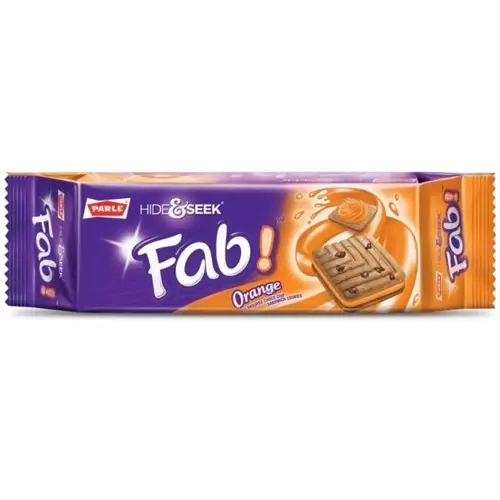 PARLE HIDE&SEEK FAB ORANGE 100 gm