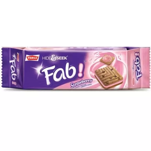 PARLE HIDE&SEEK FAB STRAWBERRY 100 gm