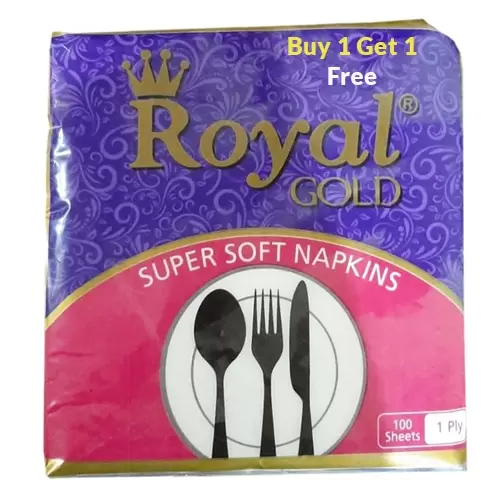 ROYAL GOLD SUPER SOFT NAPKINS  70 Nos