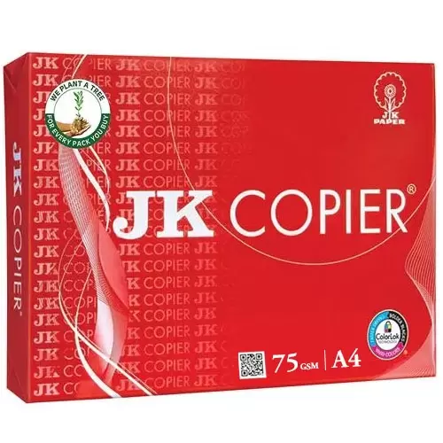 JK COPIER RED 75 GSM A4 1 Nos