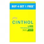 Cinthol lime soap 4*100gm set