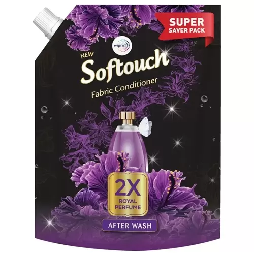 WIPRO SOFTOUCH FABRIC CONDITIONER 2X ROYAL PERFUME 2L 2 l