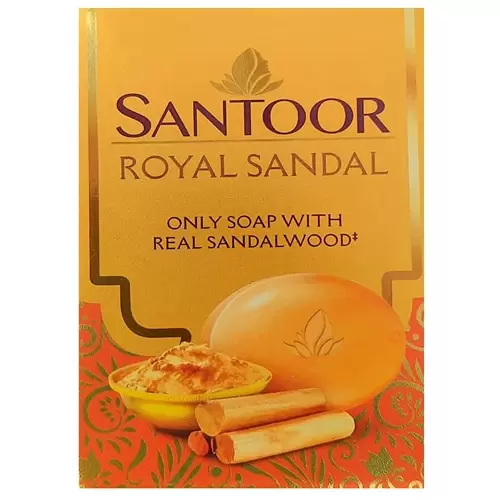 SANTOOR ROYAL SANDAL SOAP 75G 75 gm