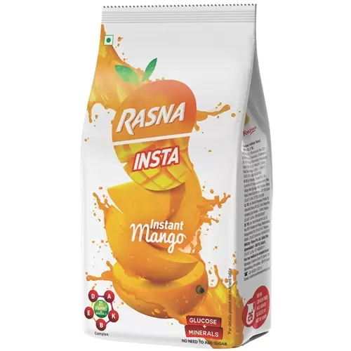 RASNA ENERG INSTANT MANGO 750G POUCH 750 gm