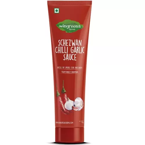 WINGREENS SCHEZWAN CHILLI GARLIC SAUCE 130G 130 gm